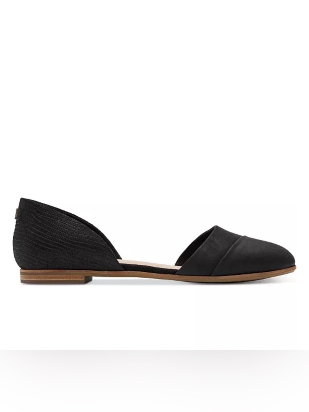 TOMS Women's Jutti d'Orsay Flats Black Size 7.5 - Picture 3 of 15